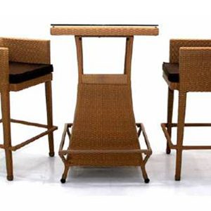 Anna Bar Set - Outdoor Bar Table and Bar Stool Set