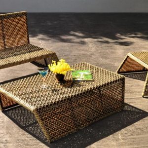 Criss Cross Living Set - Cross Furniture