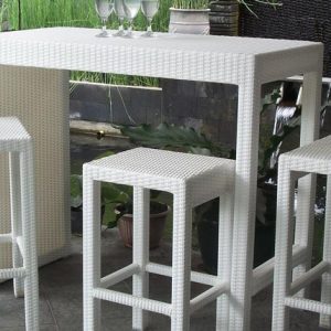 Omnia Outdoor Rattan Bar set