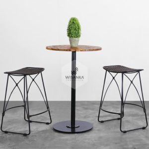Vicky Bar Set | Synthetic Rattan Furniture Product | Rope | Alumunium | Rattan Furniture | cirebon | Indonesia | Outdoor Rattan Furniture