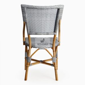Sidney Dining Bistro Chair-back |Sidney bistro chair | Sidney rattan chair | Sidney rattan dining chair | Sidney rattan bistro chair | Sidney dining arm chair