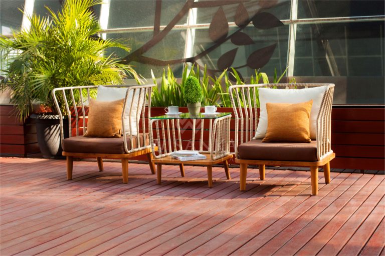 Anjani Outdoor Rattan Furniture Terrace Set