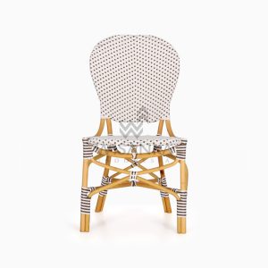 Ally Outdoor Wicker Bistro Chair front