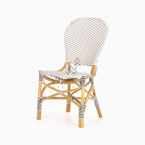 Ally Outdoor Wicker Bistro Chair perspective