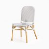 Ares Outdoor Wicker Bistro Chair perspective