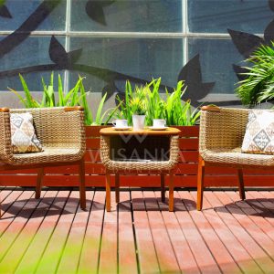 Arka Terrace Set | Arka Synthetic Outdoor Rattan Furniture | Arka Terrace Outdoor Rattan