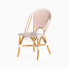 Farah Dining Arm Wicker Bistro Chair perspective