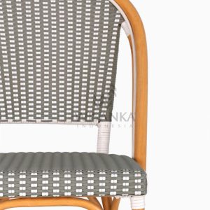 Josh wicker dining Bistro Chair detail