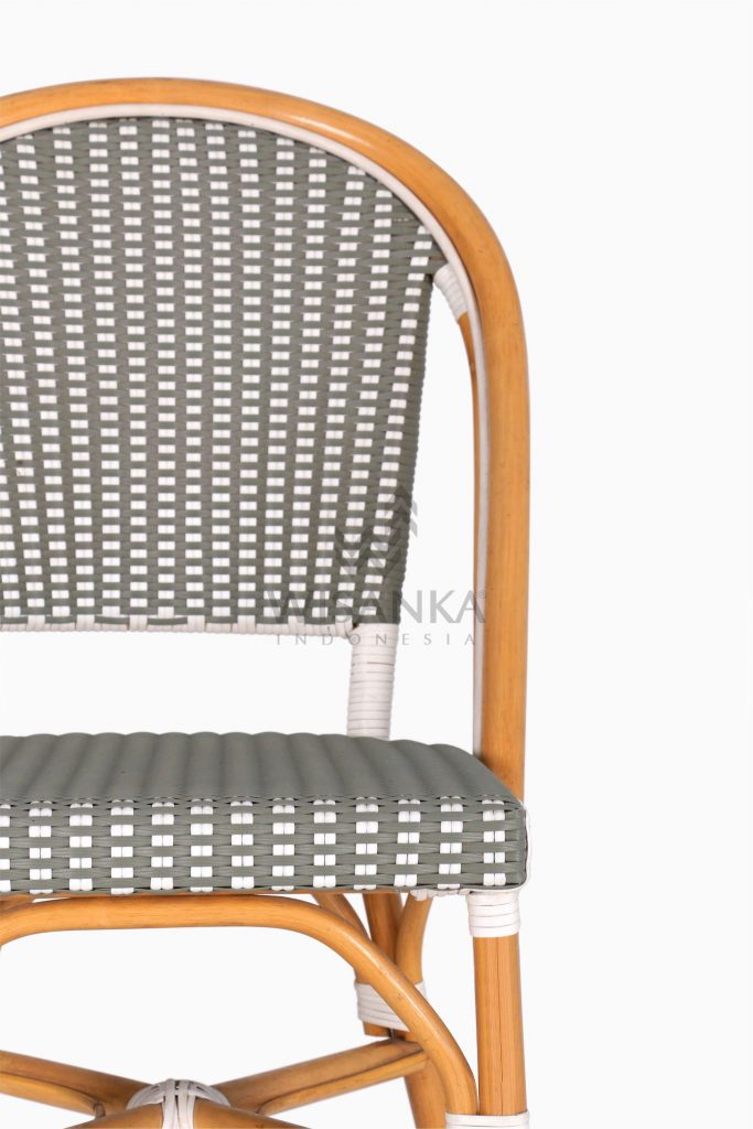 Josh wicker dining Bistro Chair detail