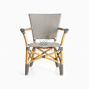 Lucky Bistro wicker rattan Chair front