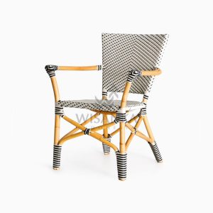 Lucky Bistro wicker rattan Chair perspective