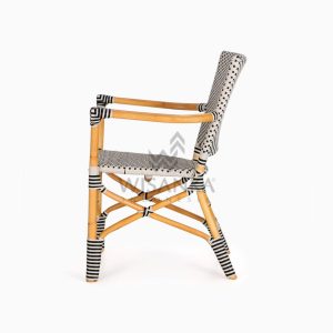 Lucky Bistro wicker rattan Chair side