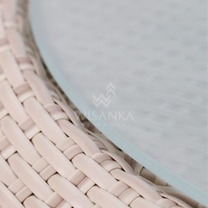Carmo Wicker Coffee Table Detail
