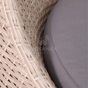 Carmo Wicker Occasional Chair 2 Seater Detail 2