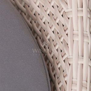 Carmo wicker occasional chair 1 Seater Detail 2