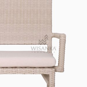 Casanova Outdoor Rattan Wicker Arm Chair Detail 1