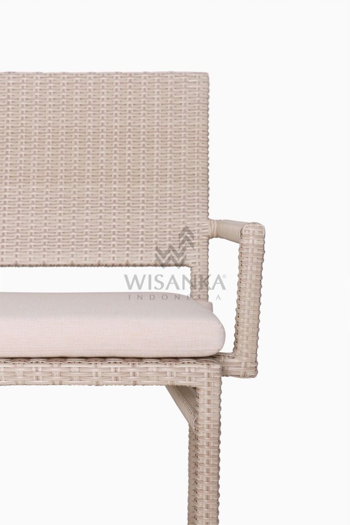 Casanova Outdoor Rattan Wicker Arm Chair Detail 1