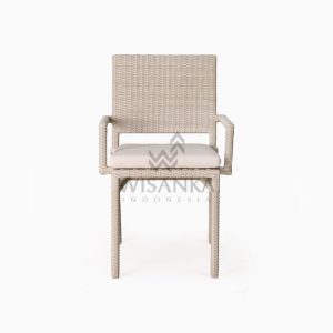 Casanova Outdoor Rattan Wicker Arm Chair front