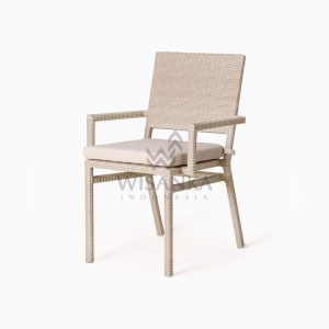Casanova Outdoor Rattan Wicker Arm Chair perspective