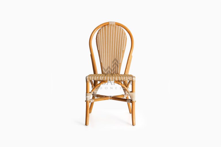 Vony Rattan Wicker Bistro Chair front