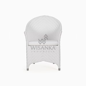 Frey Wicker Outdoor Rattan Arm Chair front