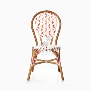 Aren Bistro Chair Aren Wicker Dining Chair front