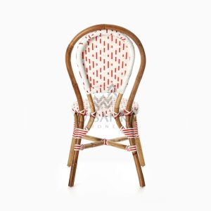 Aren Bistro Chair Aren Wicker Dining Chair rear