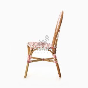 Aren Bistro Chair Aren Wicker Dining Chair side