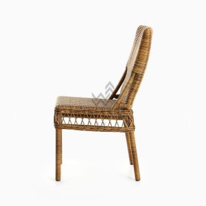 Arte Dining Chair - Outdoor Wicker Dining Chair side