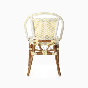 Elle Bistro Chair - Wicker Dining Chair rear