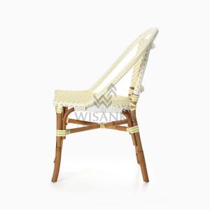 Elle Bistro Chair - Wicker Dining Chair side