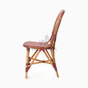 Clady Rattan Dining Bistro Chair side