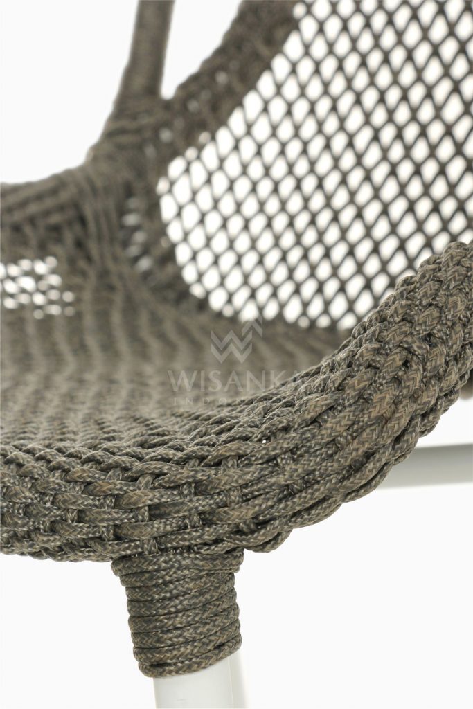Millen Rope Bistro Side Chair Detail 2