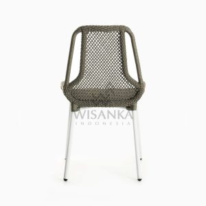 Millen Rope Bistro Side Chair rear