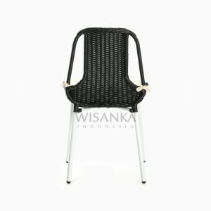 Millen Valensie Outdoor Rattan Chair rear