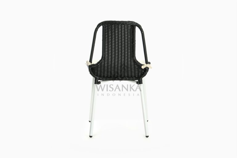 Millen Valensie Outdoor Rattan Chair rear