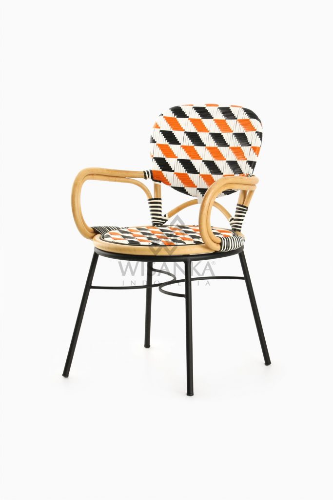 Kiku Rattan Outdoor Bistro Chair