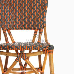 Liko Rattan Bistro Chair for Restaurant and Cafe Furniture Detail 1