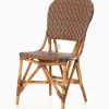 Liko Rattan Bistro Chair for Restaurant and Cafe Furniture perspective