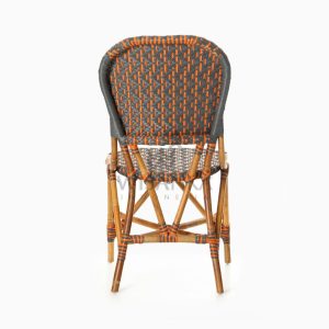 Liko Rattan Bistro Chair for Restaurant and Cafe Furniture rear