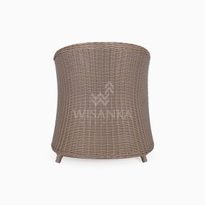 Molde Outdoor Rattan Patio Arm Chair rear