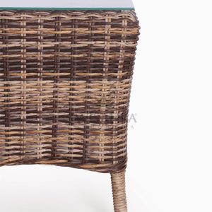 Molde Outdoor Rattan Patio Coffee Table Detail 1
