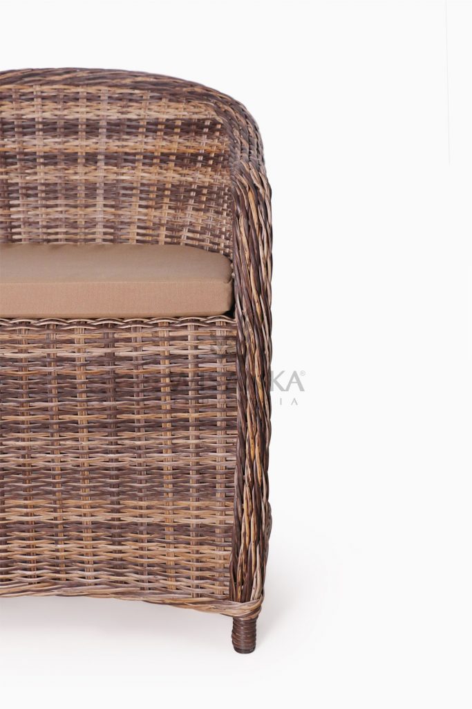 Molde Synthetic Rattan Outdoor Arm Chair Detail 1