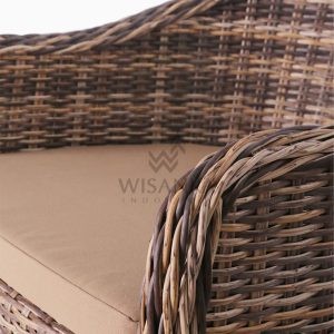 Molde Synthetic Rattan Outdoor Arm Chair detail 2