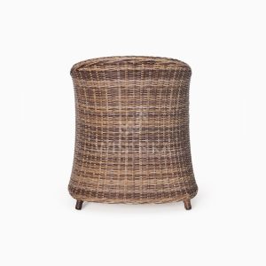 Molde Synthetic Rattan Outdoor Arm Chair rear