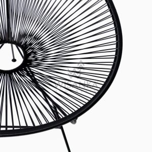 Relaxing Synthetic Rope Outdoor Chair Detail