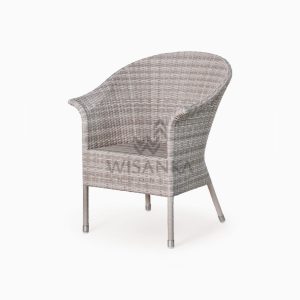 Subang Patio Rattan Outdoor Arm Chair perspective