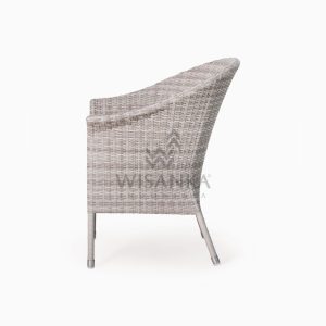 Subang Patio Rattan Outdoor Arm Chair side