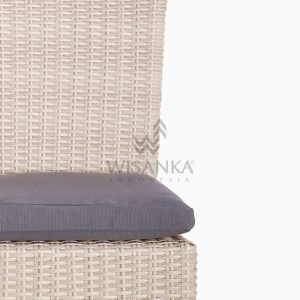 Victoria Bar Chair with Seat Cushion outdoor rattan furniture