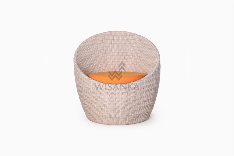 Terrace Round Chair - Outdoor Patio Rattan Furniture front